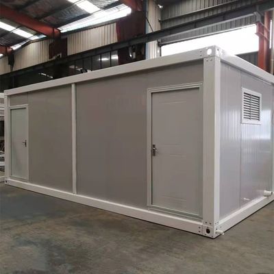 Baños prefabricados personalizados de 20FT/40FT con electricidad y ducha estándar local