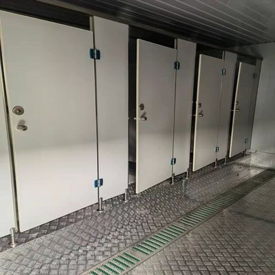 Lista final 20 40 pies listo hecho portátil móvil moderno pequeño contenedor plegable prefabricado inodoro con accesorios bolsa de basura
