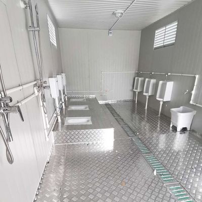 espesor estándar y el estándar local de electricidad baño portátil para los mercados de los países