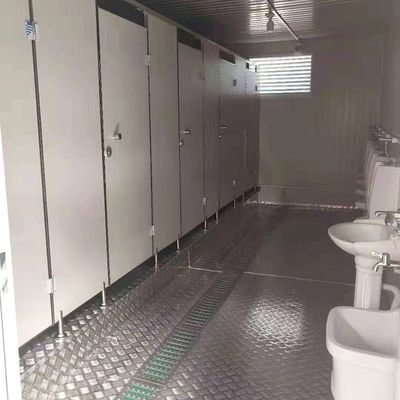 espesor estándar y el estándar local de electricidad baño portátil para los mercados de los países