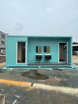 Estilo moderno 20FT/40FT Remolque público de emergencia personalizado Baños Baños WC Remolque de baño portátil móvil