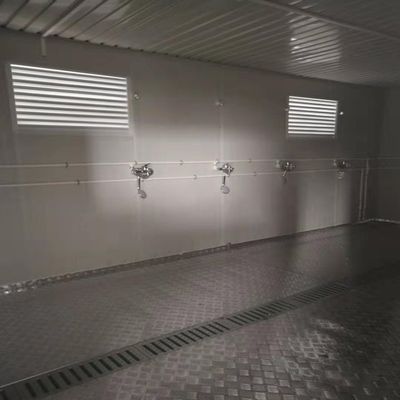 Estilo moderno 20FT/40FT Remolque público de emergencia personalizado Baños Baños WC Remolque de baño portátil móvil