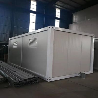 Casa de contenedores transpirable para instalar fácilmente baños públicos móviles en el sitio de construcción