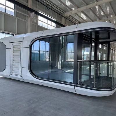 Experimenta el futuro del alojamiento con nuestras casas de cápsulas espaciales y ventanas de aluminio