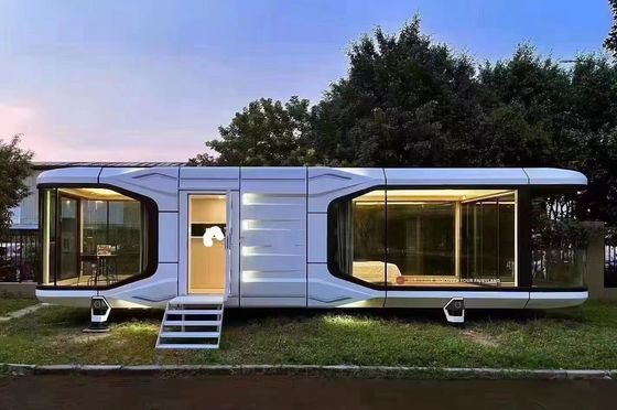 Experimenta el futuro del alojamiento con nuestras casas de cápsulas espaciales y ventanas de aluminio