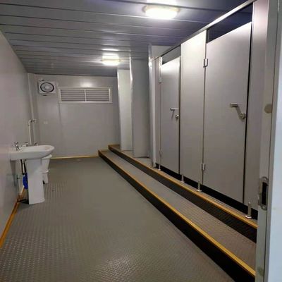 Cuarto de baño portátil altamente personalizado para adultos Blanco o color personalizado Fabricado a medida Ahorra 70% de tiempo de construcción