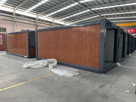Casa prefabricada de diseño moderno Contenedor para la escuela Contenedor plegable de montaje rápido