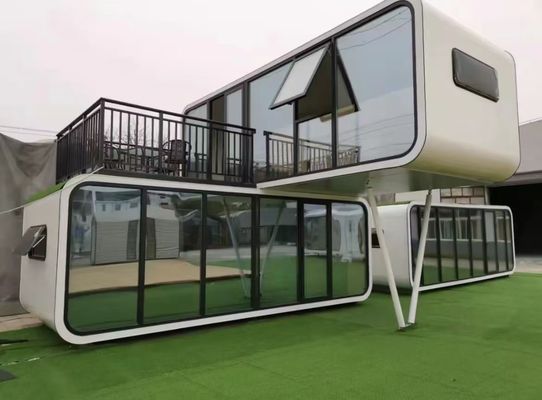 Hotel suministro directo Prefab Contenedor expandible cápsula espacial Resort Hotel cápsula espacial Casa para los clientes