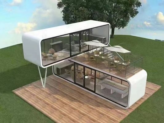 Modular Hotel cápsula exterior Casa cápsula espacio prefabricado para los clientes