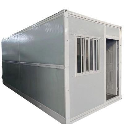 Contenedor plegable de 20 pies de altura Instalación rápida Casa prefabricada de estilo moderno y simple