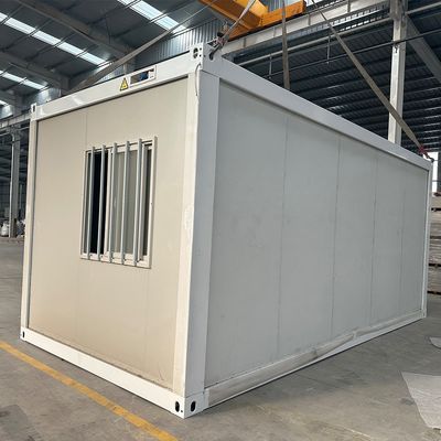Casa prefabricada plegable personalizada de montaje fácil Casa de contenedores plegable portátil moderna con panel sándwich