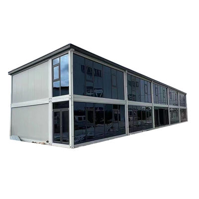 Casa de contenedores móvil desmontable prefabricada de 20 pies para oficinas Ecológica, duradera, segura, fuerte y estable
