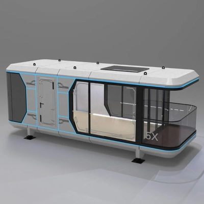 Tamaño personalizado Capsula de control de voz inteligente multifunción Hotel Tiny Space House para la vida inteligente