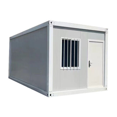 Proporcionar estilo de diseño moderno Casa de contenedores prefabricada hecha de acero galvanizado 180g a fascinante