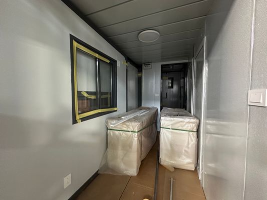 Contenedor de expansión desmontable Casa Villa de color personalizado Modulo prefabricado