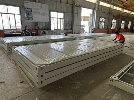 Puente roto Puerta de aluminio Casa móvil portátil para hoteles Casa móvil prefabricada 40 pies 20 pies Casa de contenedores prefabricada