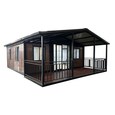 Casa de contenedores plegable de 3 dormitorios para una vida cómoda y personalizable