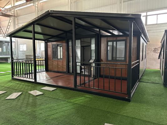 Casa de contenedores plegable de 3 dormitorios para una vida cómoda y personalizable