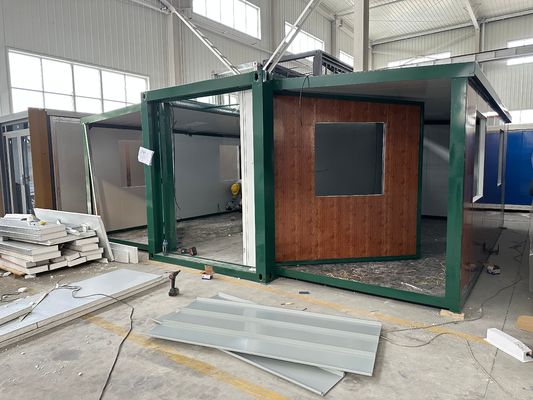 Casa de contenedores plegable de 3 dormitorios para una vida cómoda y personalizable