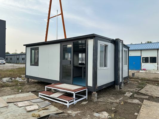 Casa de contenedores plegable de 3 dormitorios para una vida cómoda y personalizable