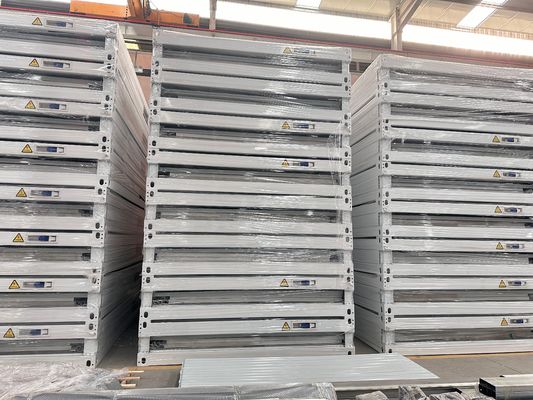 Inoxidable Inoxidable 6x3x2.8 Meter 20ft Acero ligero Galvanizado Cuadro Prefabricado Modular Casa Habitación Casa de contenedores de paquete plano