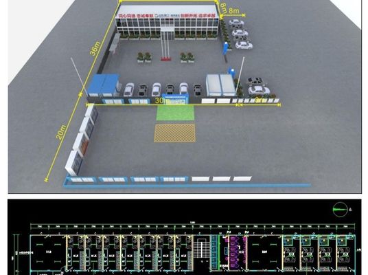 40'HC resistente a la corrosión y de bajo carbono Ahorro de energía Modular móvil prefabricado con marco de acero Flat Pack Container House para oficinas