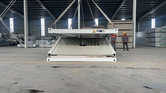 3C/CE/CL/SAA suministro eléctrico estándar montaje rápido panel de sándwich prefabricado modular hogar de contenedores plegables zigzag