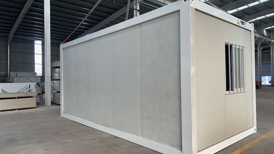 20ft 30ft 40ft generación lista de acero marco de fibra de vidrio techo plegable casa de contenedores para apartamento de usos múltiples
