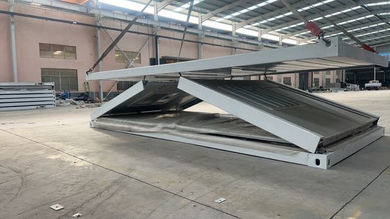 Taller de invierno prefabricado aislado marco de acero ligero plegable prefabricado casa de contenedores con 3C / CE / CL / SAA estándar