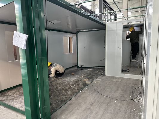 Villa lista para mudarse en 20ft 30ft 40ft Casa de contenedores móvil expandible Casas de acero ecológico marco prefabricado Casa de contenedores