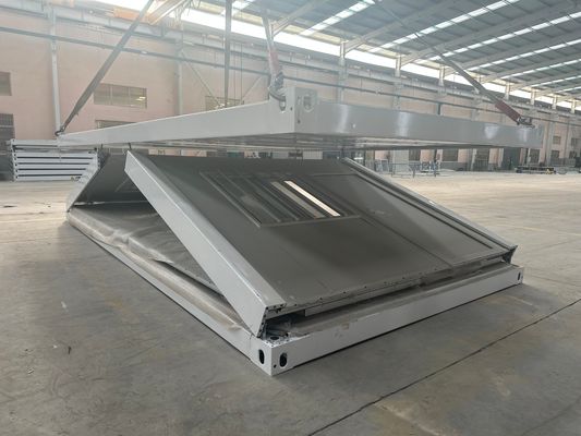 Cuadro de acero de aluminio para ventanas prefabricado 20 40ft Casa de contenedores plegable prefabricada móvil para propósitos flexibles