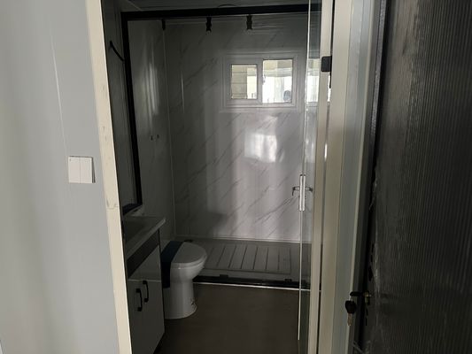 Estilo de diseño contemporáneo Tipo de lujo 20 pies Casa de contenedores de construcción rápida de módulo expandible