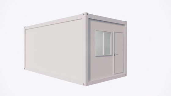 Portable Australia 20ft 40ft Panel de sándwich Casa de contenedores de paquete plano con pared y techo opcionales