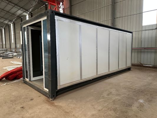Casa modular móvil aislada con marco de acero vivienda móvil prefabricada