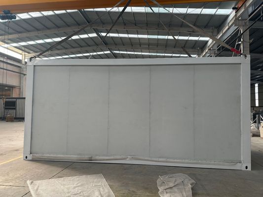Construcción de acero portable de 20 pies Temporal Modular Contenedor portátil Casas Contenedores plegables rápidos Casa prefabricada
