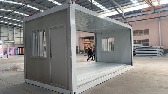 Vida útil 15-30 Años 20 pies Casa de contenedores modulares expandibles Kit de cabina Casa prefabricada Casa plegable Casa de contenedores emergentes