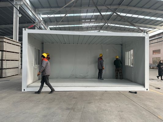 Casa de contenedores plegable 20/40 pies transporte y carga con envío de contenedores