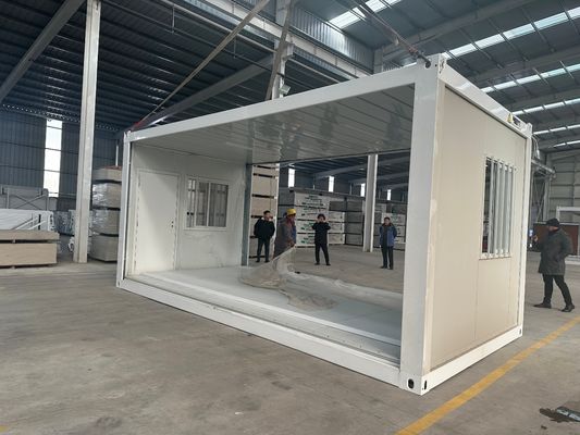 Casa de contenedores plegable 20/40 pies transporte y carga con envío de contenedores