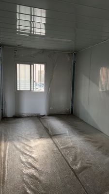 Material resistente a la intemperie 20ft 40ft Contenedor Casa plegable Prefabricado Contenedor plegable Casa para oficina y escuela
