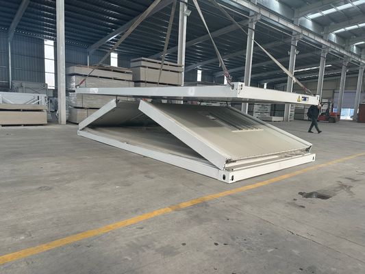 Material resistente a la intemperie 20ft 40ft Contenedor Casa plegable Prefabricado Contenedor plegable Casa para oficina y escuela