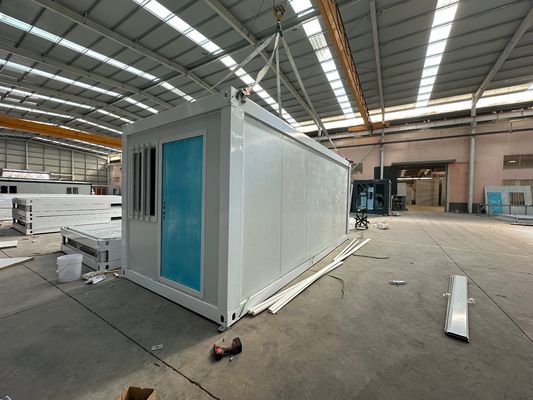 Cuadro de acero fácil de ensamblaje 20ft 30ft 40ft Casa prefabricada Casa de contenedores expandible Casa de oficina de casa plegable para el beneficio