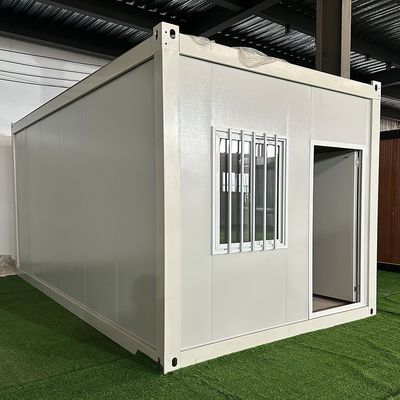Estilo de diseño contemporáneo Instalación rápida Panel de sándwich de embalaje plano Casa de contenedores prefabricada Casas para hospital