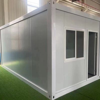 Flexible montar 20ft 30ft 40ft montaje rápido Contenedor de paquete plano de oficina Casa modular a prueba de agua Prefabricado para oficina