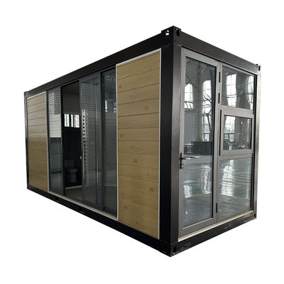 Casa prefabricada fácil de ensamblar con alta resistencia al viento, adaptable, flexible, de acero, panel de sándwich, contenedor de vivienda