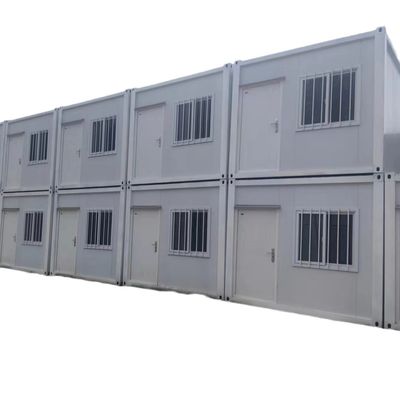 Instalación rápida personalizada Casa modular de paquete plano con alta velocidad del viento y vida útil de 15-30 años en varios colores