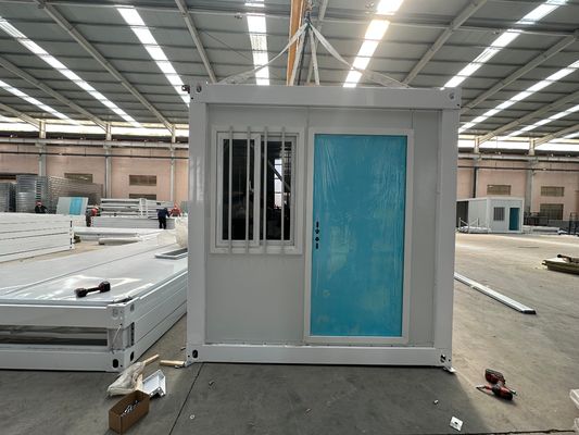Casa modular de suministro directo Cuadro de acero prefabricado Diseño personalizado Casa de contenedores plegable para Australia asequible