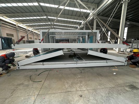 Casa modular de suministro directo Cuadro de acero prefabricado Diseño personalizado Casa de contenedores plegable para Australia asequible