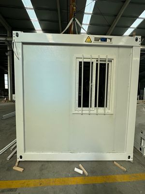 Panel de sándwich de construcción al aire libre Cuadro de acero de construcción rápida 20 40 pies Prefabricado Infraviento Casa de contenedores plegables ligera