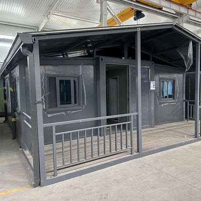Instalación Flexible de ensamblaje aislado móvil Casa prefabricada expandible Casa de contenedores Casa prefabricada expandible