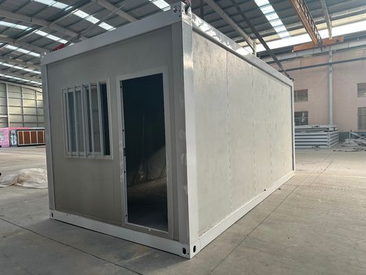 20/40 pies Contenedor plegable impermeable Casa de diseño personalizado Casa prefabricada para alojamiento de trabajadores de campamento